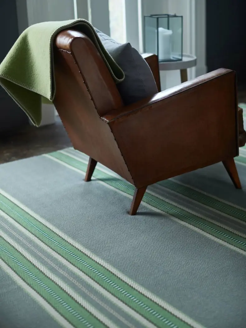 Westport Lichen rug by Roger Oates