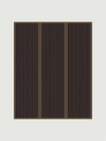 Sgraffito Nero rug by Roger Oates