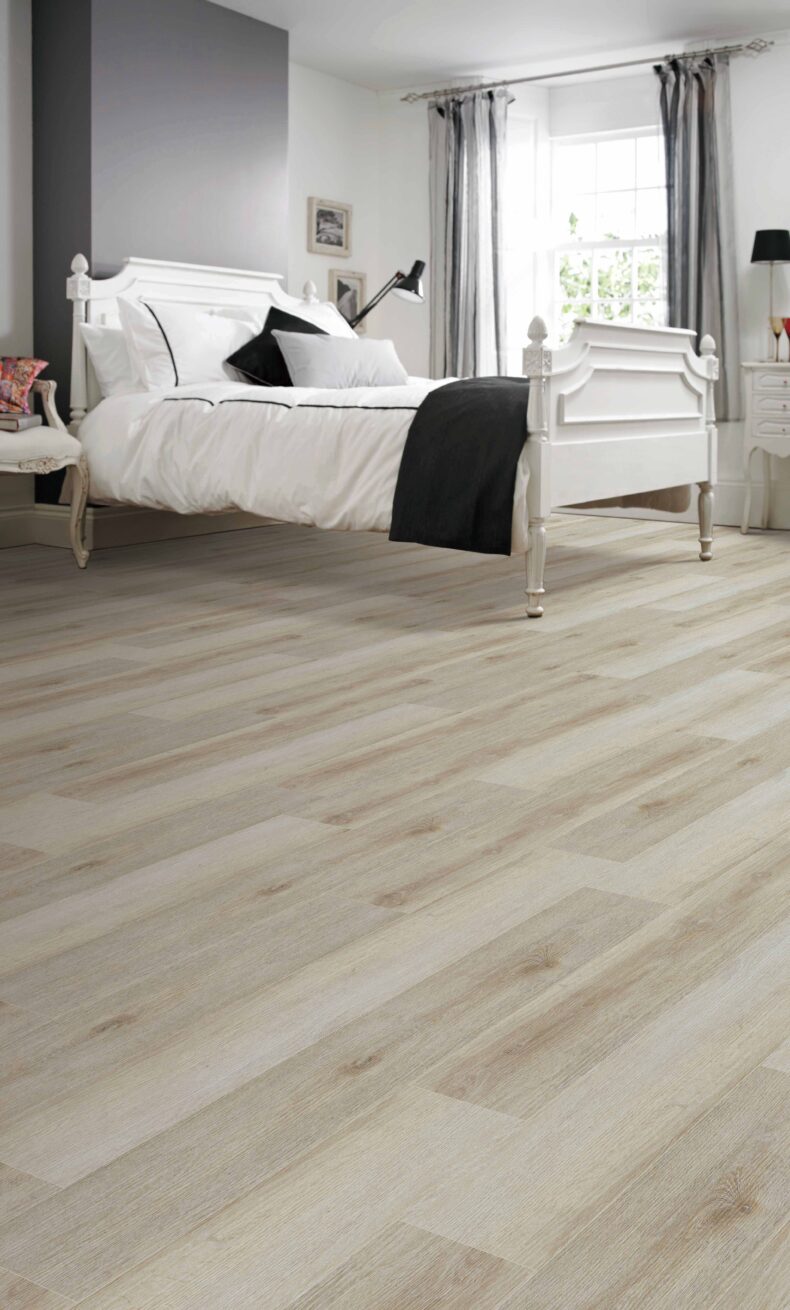View of Ginger 5075608 (Universal 55 Planks) luxury vinyl tile by Victoria Design Floors