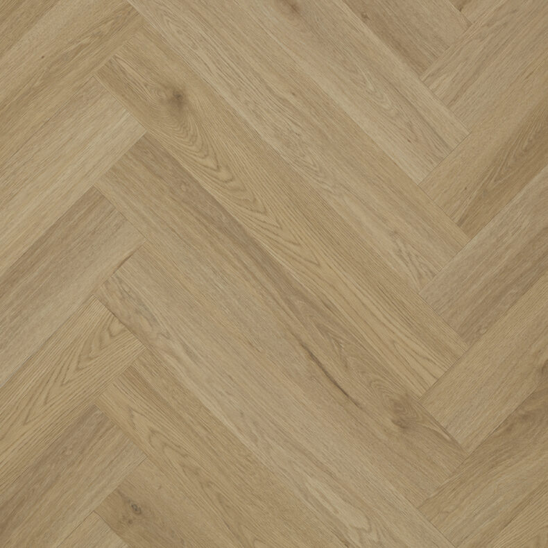 View of Haybale 5076026 (Universal 55 Herringbone) luxury vinyl tile by Victoria Design Floors
