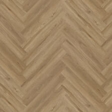 View of Smoke 5076010 (Universal 55 Herringbone) luxury vinyl tile by Victoria Design Floors