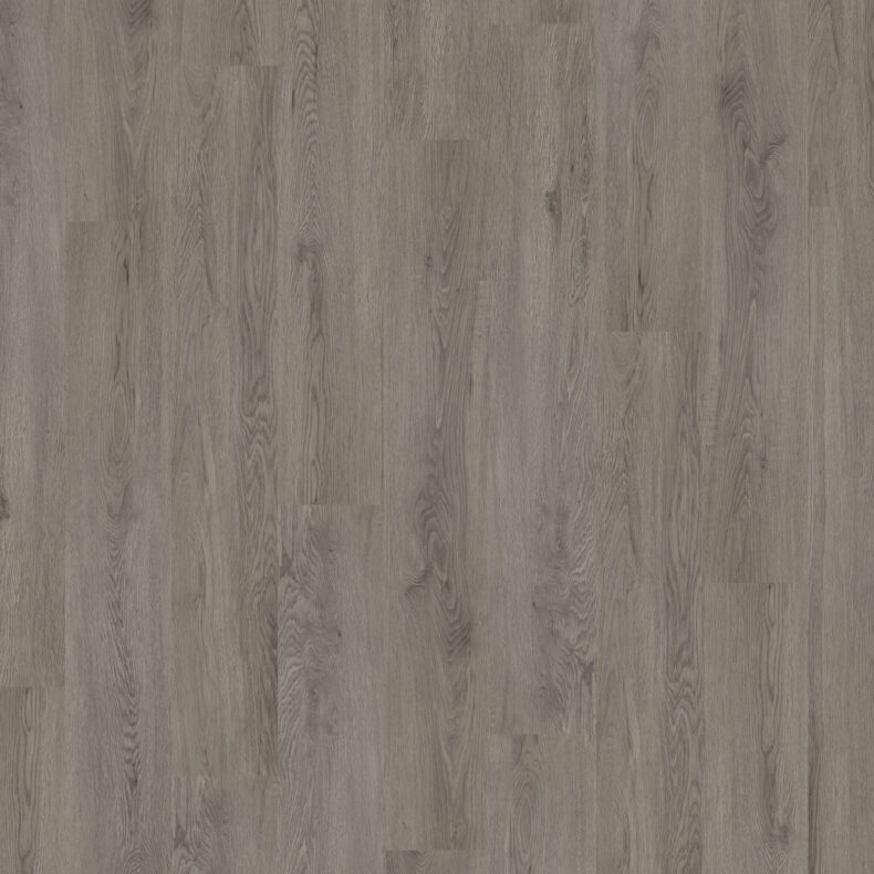 View of Flint Grey 5075601 (Universal 55 Planks) luxury vinyl tile by Victoria Design Floors