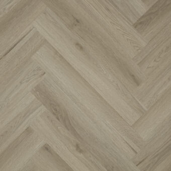 View of Fawn 5076027 (Universal 55 Herringbone) luxury vinyl tile by Victoria Design Floors