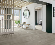 View of Puddle 5075625 (Universal 55 Planks) luxury vinyl tile by Victoria Design Floors