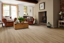 View of Smoke 5062710 (Universal 55 Planks) luxury vinyl tile by Victoria Design Floors