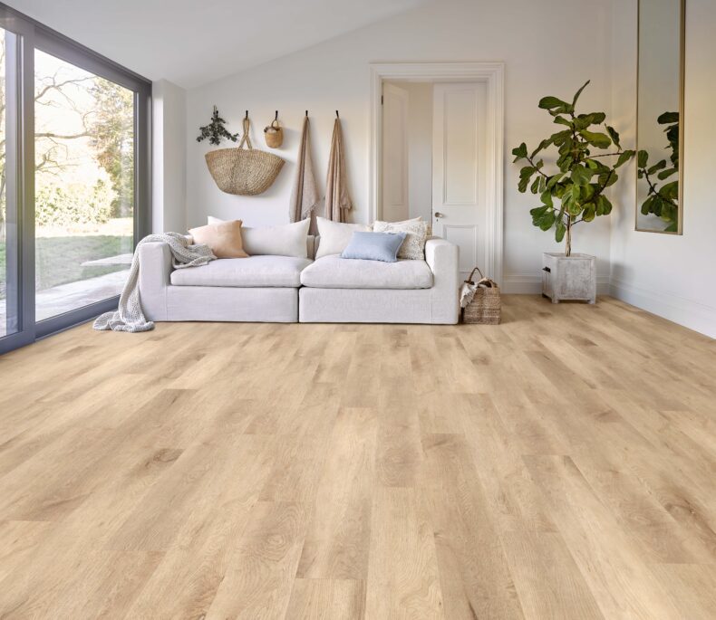 View of Nordmann 50770105 (Universal Design Plank) luxury vinyl tile by Victoria Design Floors