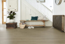 View of Saxon 50770102 (Universal Design Plank) luxury vinyl tile by Victoria Design Floors
