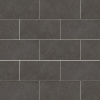 View of Iron Grey 5061202 (Universal Thirty Tiles) luxury vinyl tile by Victoria Design Floors