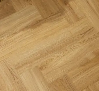 View of Hunters Oak in Parquet luxury vinyl tile by Amtico