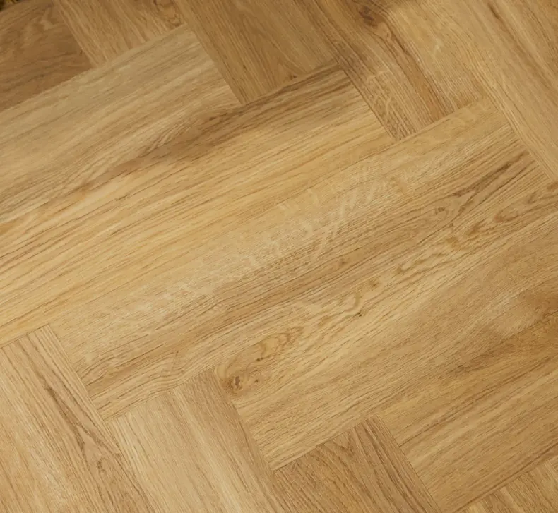 View of Hunters Oak in Parquet luxury vinyl tile by Amtico