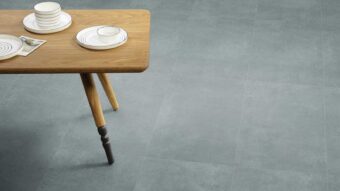 View of Diffusion Chambray luxury vinyl tile by Amtico