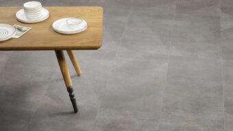 View of Modernist Frame luxury vinyl tile by Amtico
