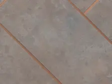 View of Grey Burnished Metal luxury vinyl tile by Amtico