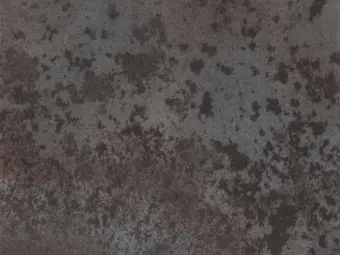 View of Black Burnished Metal luxury vinyl tile by Amtico