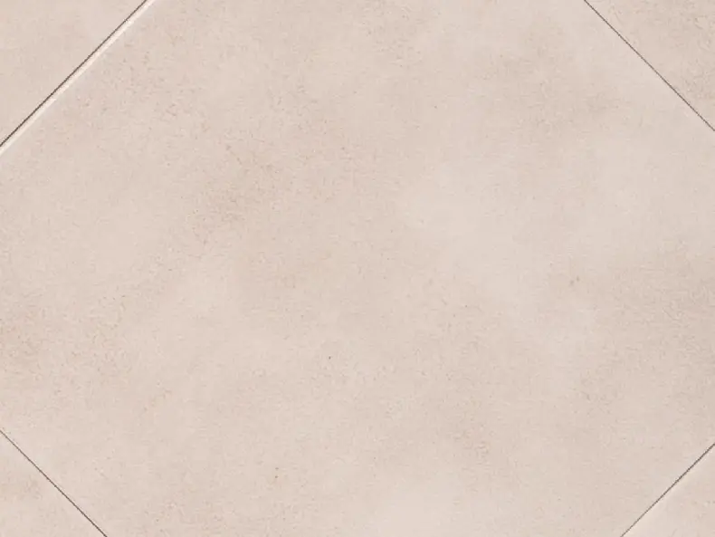 View of Stucco Quartz luxury vinyl tile by Amtico