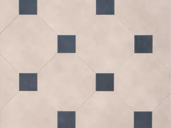 View of Stucco Quartz luxury vinyl tile by Amtico