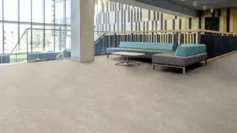 View of Tortora Classic Marble luxury vinyl tile by Amtico