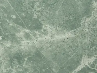 View of Verde Classic Marble luxury vinyl tile by Amtico