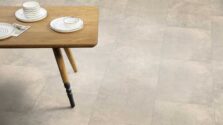 View of Kura Kala luxury vinyl tile by Amtico