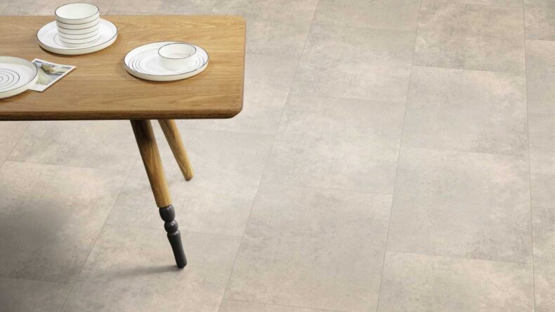 View of Kura Kala luxury vinyl tile by Amtico
