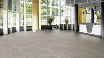 View of Whitley Stone luxury vinyl tile by Amtico