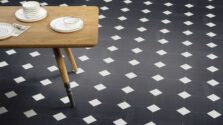 View of Graphite Slate luxury vinyl tile by Amtico