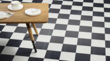 View of Graphite Slate luxury vinyl tile by Amtico