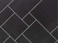View of Graphite Slate luxury vinyl tile by Amtico