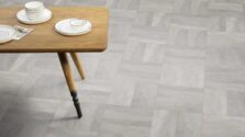 View of Tempus Embrace luxury vinyl tile by Amtico