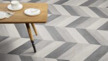 View of Tempus Pause luxury vinyl tile by Amtico