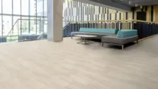 View of Coombe Stone luxury vinyl tile by Amtico