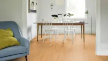 View of Light Cherry Pattern luxury vinyl tile by Amtico