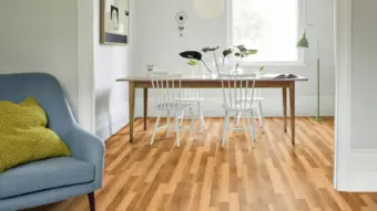 View of Classic Oak Pattern luxury vinyl tile by Amtico
