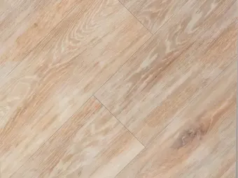 View of Lime Washed Wood Pattern luxury vinyl tile by Amtico