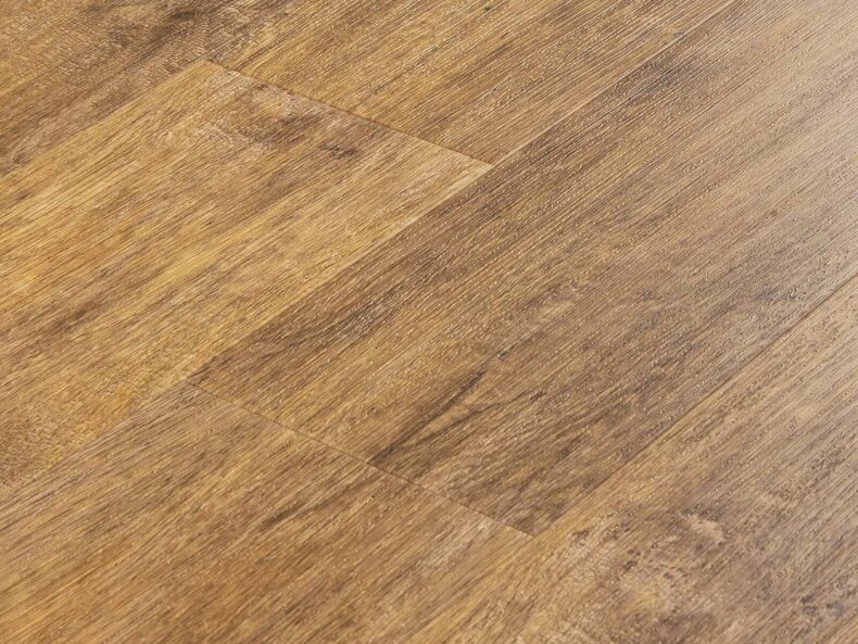 View of French Oak Plank luxury vinyl tile by Amtico