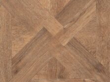 View of Brushed Oak Plank luxury vinyl tile by Amtico
