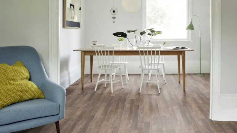 View of Harbour Pine Pattern luxury vinyl tile by Amtico