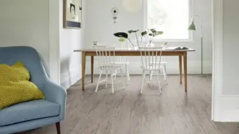 View of Nomad Oak Pattern luxury vinyl tile by Amtico