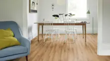 View of York Oak Pattern luxury vinyl tile by Amtico