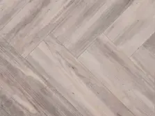 View of Halo Pine Small Parquet luxury vinyl tile by Amtico