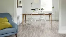 View of Halo Pine Pattern luxury vinyl tile by Amtico