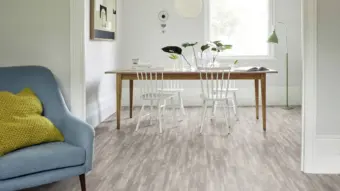 View of Halo Pine Pattern luxury vinyl tile by Amtico