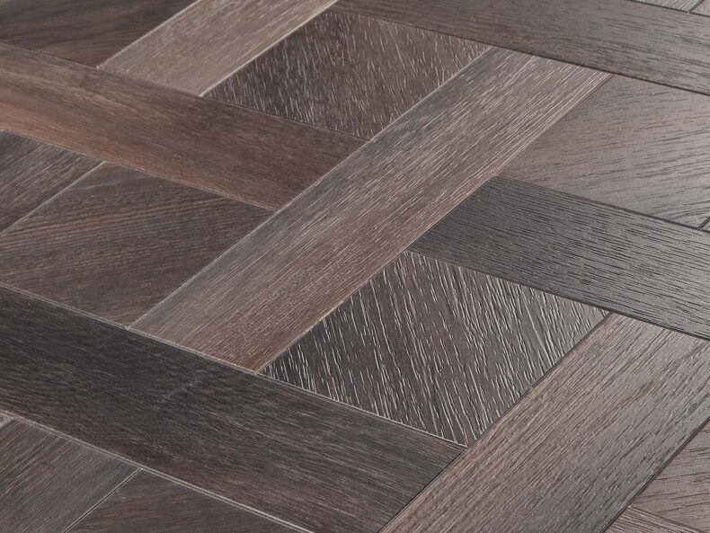 View of Sanctuary Grain Pattern luxury vinyl tile by Amtico