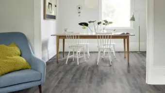 View of Lock Oak Pattern luxury vinyl tile by Amtico