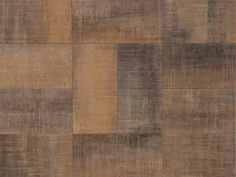 View of Union Oak Plank luxury vinyl tile by Amtico
