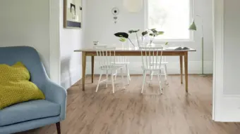 View of Toulouse Oak Pattern luxury vinyl tile by Amtico