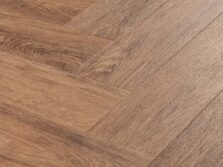 View of Bordeaux Oak Small Parquet luxury vinyl tile by Amtico