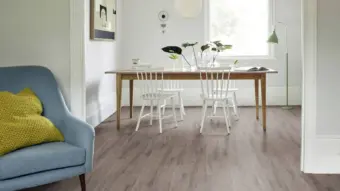 View of Versailles Oak Pattern luxury vinyl tile by Amtico
