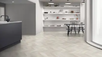 View of Chiltern Oak Pattern luxury vinyl tile by Amtico
