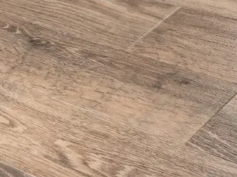 View of Tollymore Oak Small Parquet luxury vinyl tile by Amtico